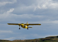 G-HEBO @ EGEO - Departing with the 16.00 flight to Coll. - by Jonathan Allen