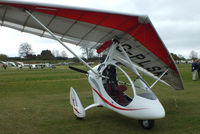 G-PLSR @ EGHP - at the LAA Microlight Trade Fair, Popham - by Chris Hall