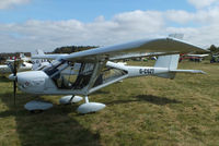 G-CGZT @ EGHP - at the LAA Microlight Trade Fair, Popham - by Chris Hall