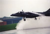 ZD434 @ EGCD - A very wet Woodford Airshow - by Ron Roberts