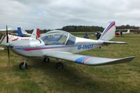 G-IHOT @ EGHP - at the LAA Microlight Trade Fair, Popham - by Chris Hall