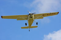 G-AXZO @ EGHP - at the LAA Microlight Trade Fair, Popham - by Chris Hall