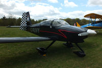 G-RUVY @ EGHP - at the LAA Microlight Trade Fair, Popham - by Chris Hall