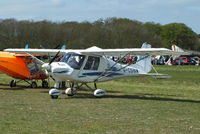 G-CDNW @ EGHP - at the LAA Microlight Trade Fair, Popham - by Chris Hall