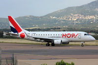 F-HBXC @ LFKC - Embraer 170 from HOP !  new low cost airlines of Air France (ex Regional) - by BTT