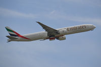 A6-EGZ @ EGKK - A6-EGZ B777 on Departure from Gatwick - by Keith Morgan