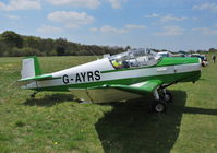 G-AYRS @ EGHP - Jodel D-120 at Popham. Ex F-BMAV - by moxy