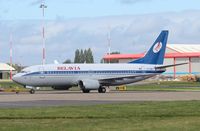YR-ADB @ EGSH - Now in Belavia colours. - by Graham Reeve