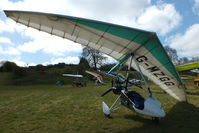 G-MZGG @ EGHP - at the LAA Microlight Trade Fair, Popham - by Chris Hall