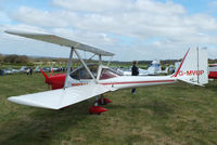 G-MVUP @ EGHP - at the LAA Microlight Trade Fair, Popham - by Chris Hall