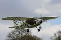 G-CGWL @ EGHP - at the LAA Microlight Trade Fair, Popham - by Chris Hall