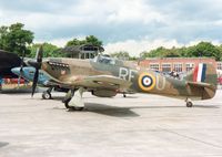 PZ865 @ EGCD - Woodford Airshow - by Ron Roberts
