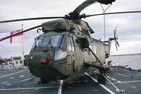 ZD627 - Taken on board  HMS Illustrious berthed in Liverpool. The Fleet Air Arm's centenary celebrations - by Ron Roberts