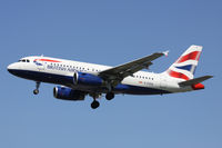 G-EUOA @ EGLL - British Airways, on approach to runway 27L. - by Howard J Curtis
