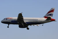 G-EUPB @ EGLL - British Airways, on approach to runway 27L. - by Howard J Curtis