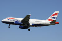 G-EUPC @ EGLL - British Airways, on approach to runway 27L. - by Howard J Curtis