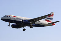 G-EUPK @ EGLL - British Airways, on approach to runway 27L. - by Howard J Curtis