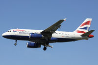 G-EUPN @ EGLL - British Airways, on approach to runway 27L. - by Howard J Curtis
