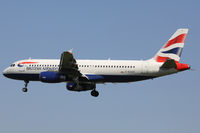 G-EUUH @ EGLL - British Airways, on approach to runway 27L. - by Howard J Curtis