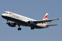 G-EUXC @ EGLL - British Airways, on approach to runway 27L. - by Howard J Curtis