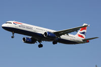 G-EUXJ @ EGLL - British Airways, on approach to runway 27L. - by Howard J Curtis