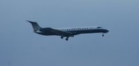 N838HK @ KORD - Trans States ERJ-145 on final for runway 28 after a flight from Oklahoma City. - by Mark K.