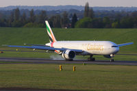 A6-ENH @ EGBB - Emirates - by Chris Hall