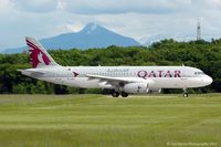 A7-AHX @ LSGG - Taken from the park at the 05 threshold. - by Carl Byrne (Mervbhx)