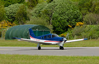 G-BNVT @ EGEO - Departing from Oban Airport (North Connel). - by Jonathan Allen