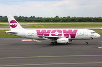 LZ-MDD @ EDDL - WOW air, Airbus A320-232, CN: 4305 - by Air-Micha