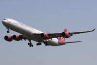 G-VATL @ EGLL - Virgin Atlantic, on approach to runway 27L. - by Howard J Curtis