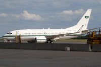 HZ-101 @ LOWW - Saudi Arabian Government Boeing 737 - by Thomas Ranner