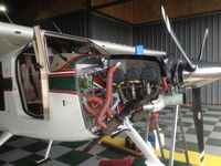 N35010 @ KBAF - Expedition E350 with open engine compartment. Lycoming IO-580B 315hp - by JamieCT