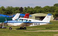 G-GALA @ EGLD - Ex: G-AYAP > G-GALA - Originally owned to, College of Air Training (Properties) Ltd in April 1970 as G-AYAP currently owned to and trading as, flybpl.com in April 2010 as G-GALA - by Clive Glaister