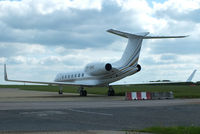 VP-BNE @ EGGW - Jet Aviation Business Jets - by Chris Hall