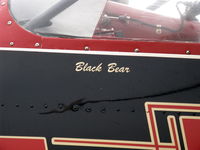 N999WT @ SZP - 1943 Howard DGA-15P 'Black Bear', P&E R-985 Wasp Jr. 450 Hp, logo  on left side - by Doug Robertson