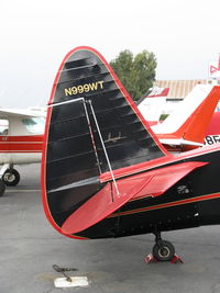 N999WT @ SZP - 1943 Howard DGA-15P 'Black Bear', P&W R-985 Wasp Jr. 450 Hp, Howard tail logo - by Doug Robertson