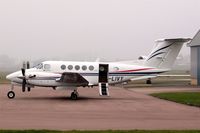 G-LIVY @ EGBJ - Beech 200 Super King Air [BB-209] (Dragonfly Air Charter) Staverton~G 15/03/2012 - by Ray Barber