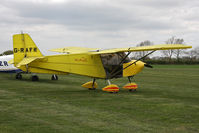 G-RAFR @ EGBR - Skyranger J2.2(1) at The Real Aeroplane Club's May-hem Fly-In, Breighton Airfield, May 2013. - by Malcolm Clarke