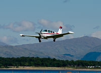 OO-RMC @ EGEO - On final approach to Oban Airport. - by Jonathan Allen