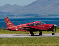 G-AXWZ @ EGEO - Departing from Oban Airport (North Connel). - by Jonathan Allen