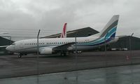 SX-VIP @ EGHH - Another 737 awaiting service at European - by magnaman