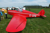 G-APIE @ EGCV - at the Vintage Aircraft flyin - by Chris Hall