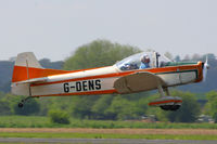 G-DENS @ EGCV - at the Vintage Aircraft flyin - by Chris Hall