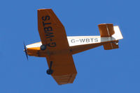 G-WBTS @ EGCV - at the Vintage Aircraft flyin - by Chris Hall