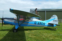 G-ARCS @ EGCV - at the Vintage Aircraft flyin - by Chris Hall