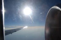 N7541A - Taken from inside N7541A   between PIT and DFW - by Frank G. Miklos
