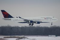 N676NW @ DTW - Delta 747-400