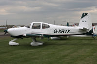 G-XRVX @ EGBR - Vans RV-10 at The Real Aeroplane Club's May-hem Fly-In, Breighton Airfield, May 2013. - by Malcolm Clarke