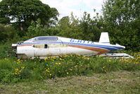 G-AYYX @ X5FB - 'De-winged' and awaiting the scrap man! Socata MS-880B Rallye Club, Fishburn Airfield, May 2013. - by Malcolm Clarke